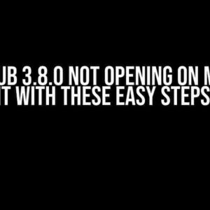 Unity Hub 3.8.0 Not Opening on Mac? Fix It With These Easy Steps!