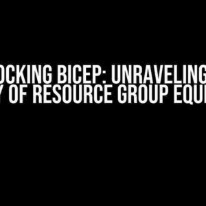 Unlocking Bicep: Unraveling the Mystery of Resource Group Equivalents